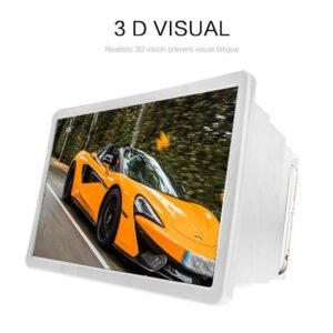 White Mobile Phone Screen Magnifier, Bringing A Wider Viewing Field